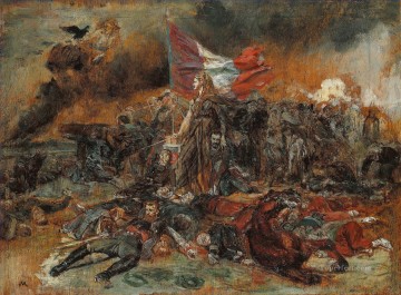  Ernest Painting - The Defense of Paris Ernest Meissonier Academic Military War